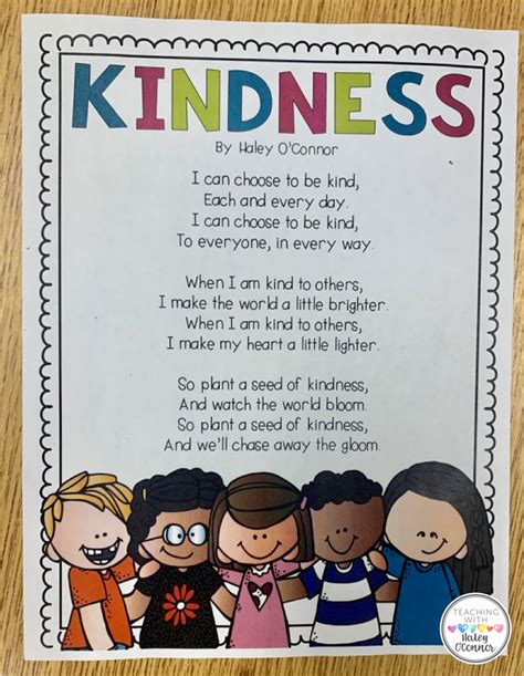 kindness for 3rd graders